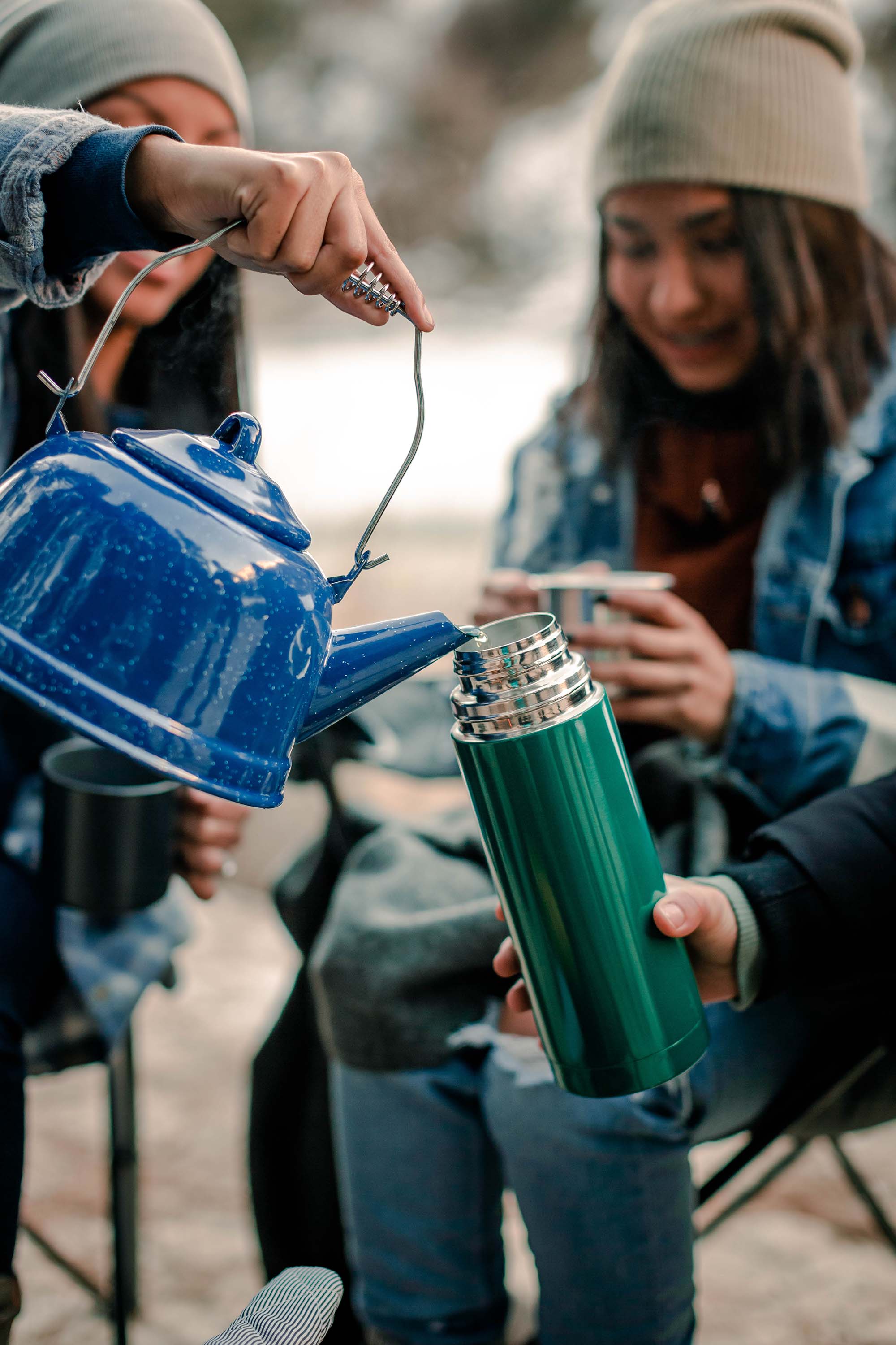 12 Ga Shotshell Thermal Bottle - 25 Oz - Green-eSafety Supplies, Inc