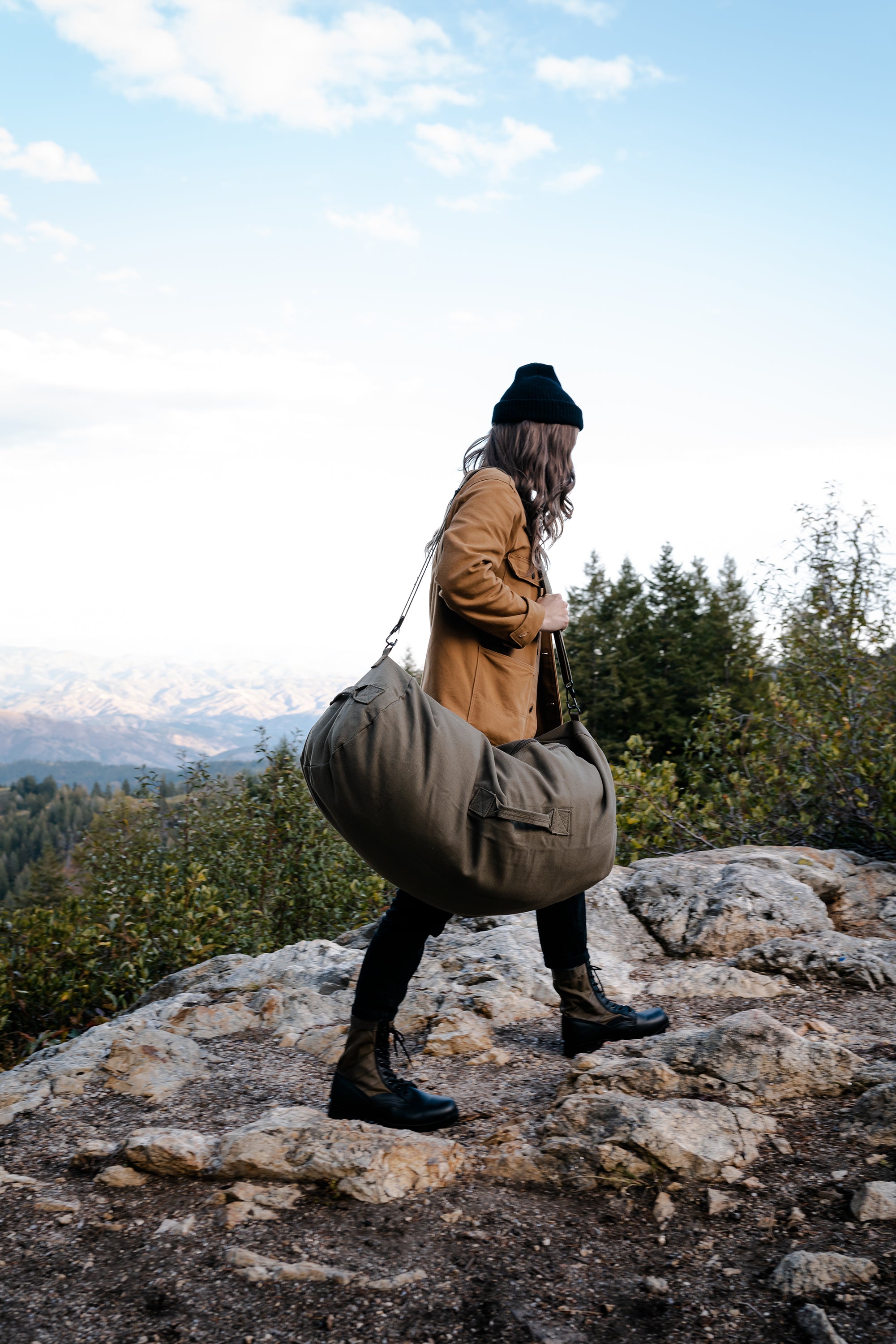 Duffel Bag With Zipper - O.D. - 42 In X 15 In X 15 In-eSafety Supplies, Inc