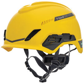 MSA V-Gard® H1 Safety Helmet HDPE Cap Style Climbing Helmet With Ratchet Suspension-eSafety Supplies, Inc