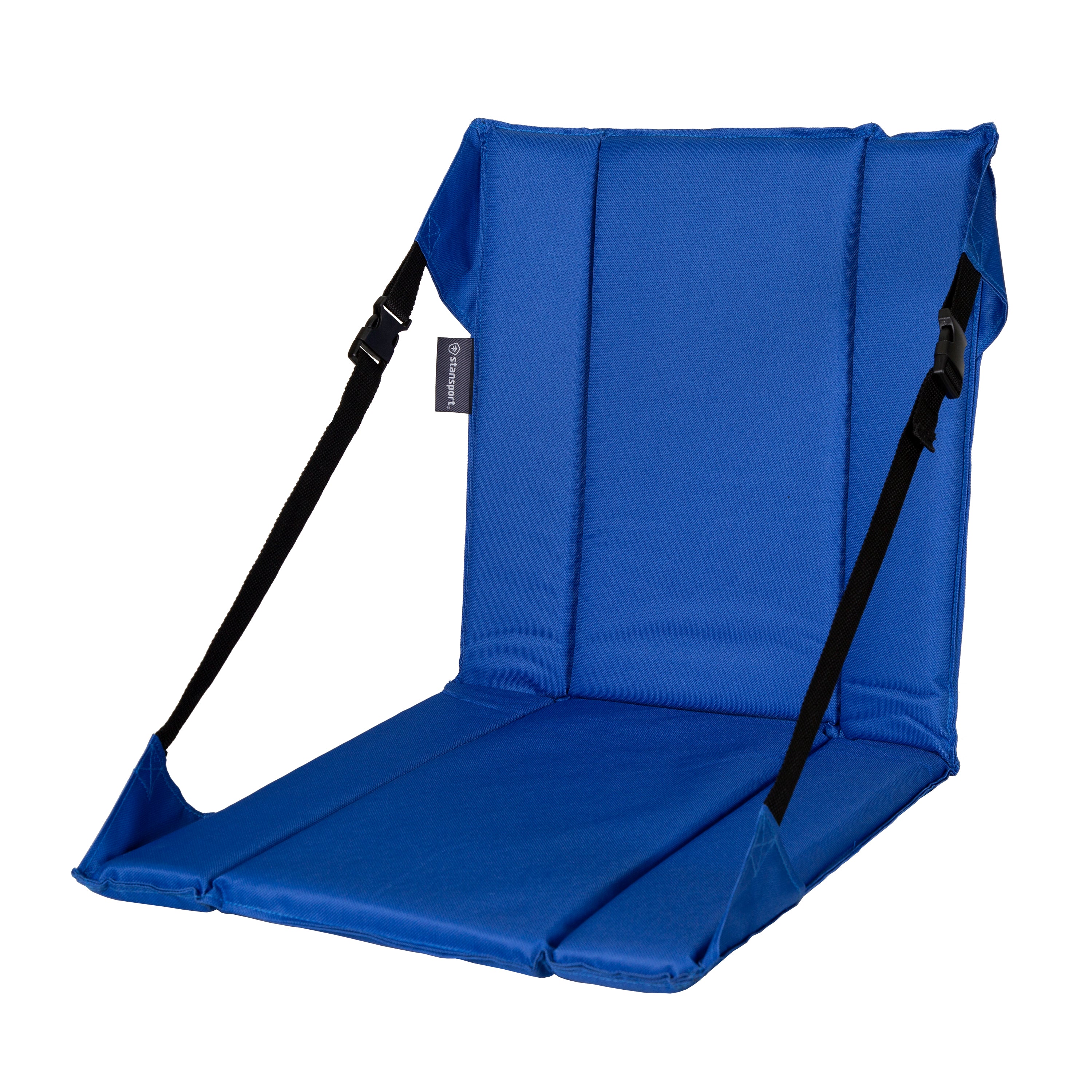Folding Stadium Seat - Blue-eSafety Supplies, Inc