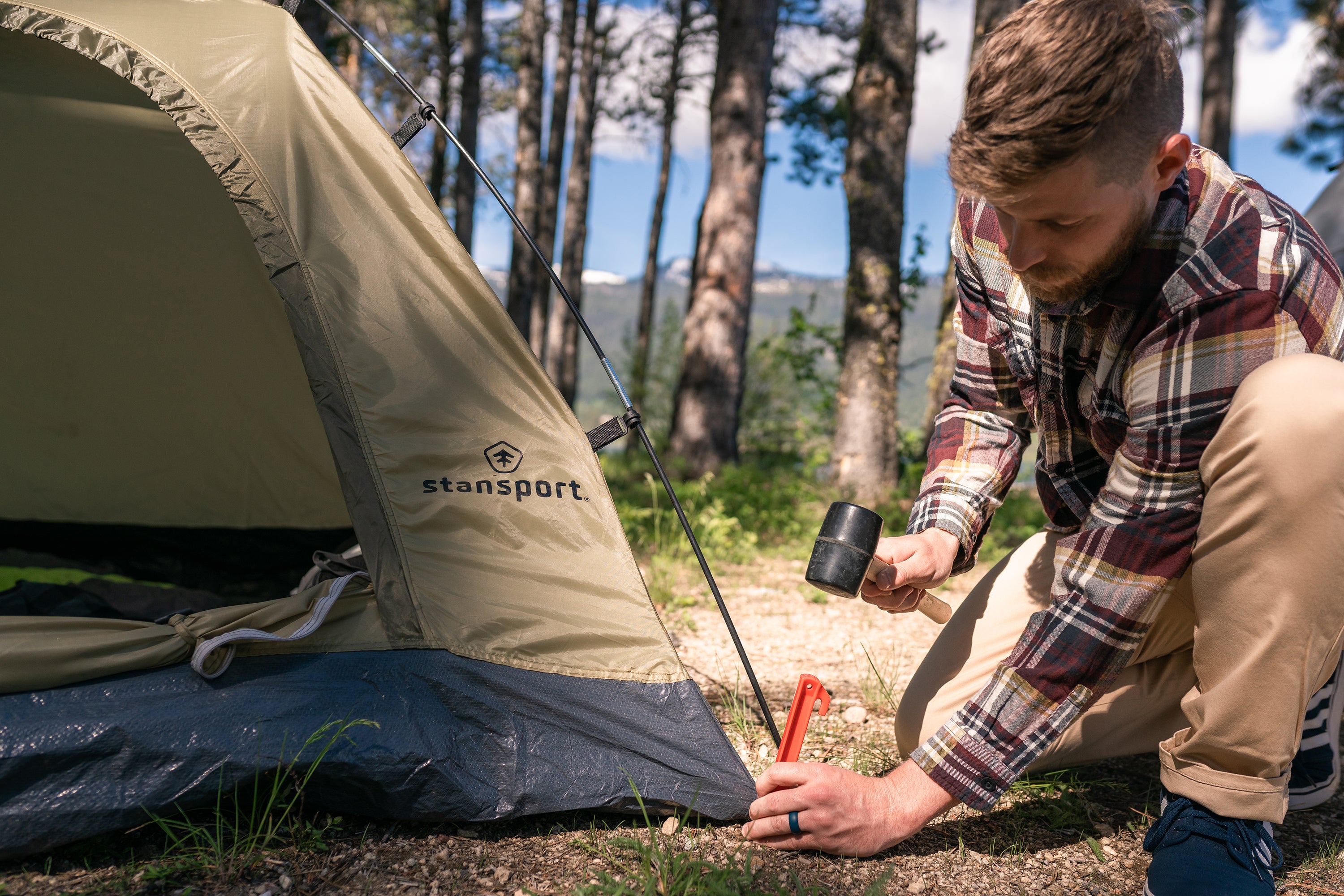 Plastic Tent Stake - 12 In - Bulk-eSafety Supplies, Inc