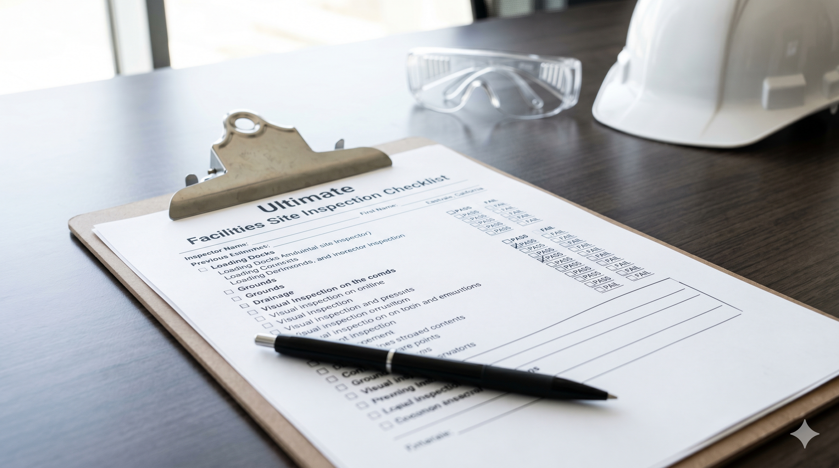 Shift Into Spring: The Ultimate March Facilities Site Inspection Checklist