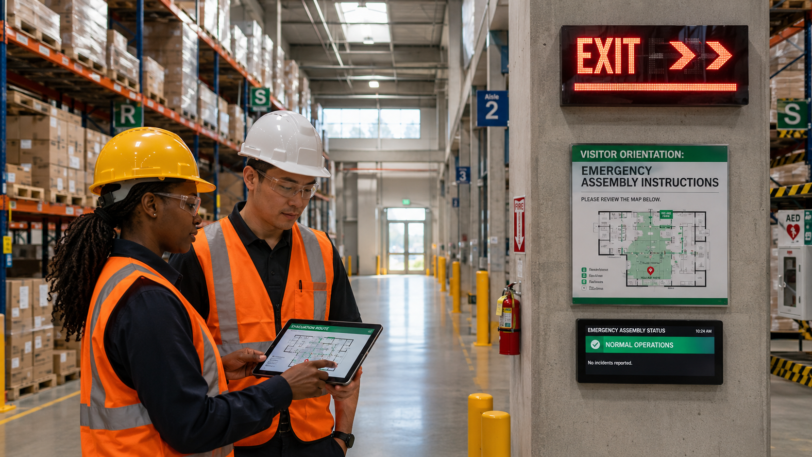 Unified Alarms: Harmonizing Digital Alerting Systems with Physical Exit Infrastructure