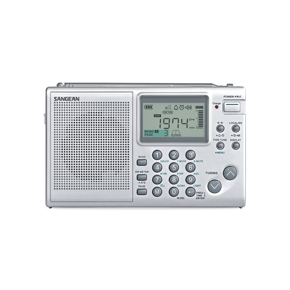 Sangean-FM-Stereo / AM / SW World Receiver