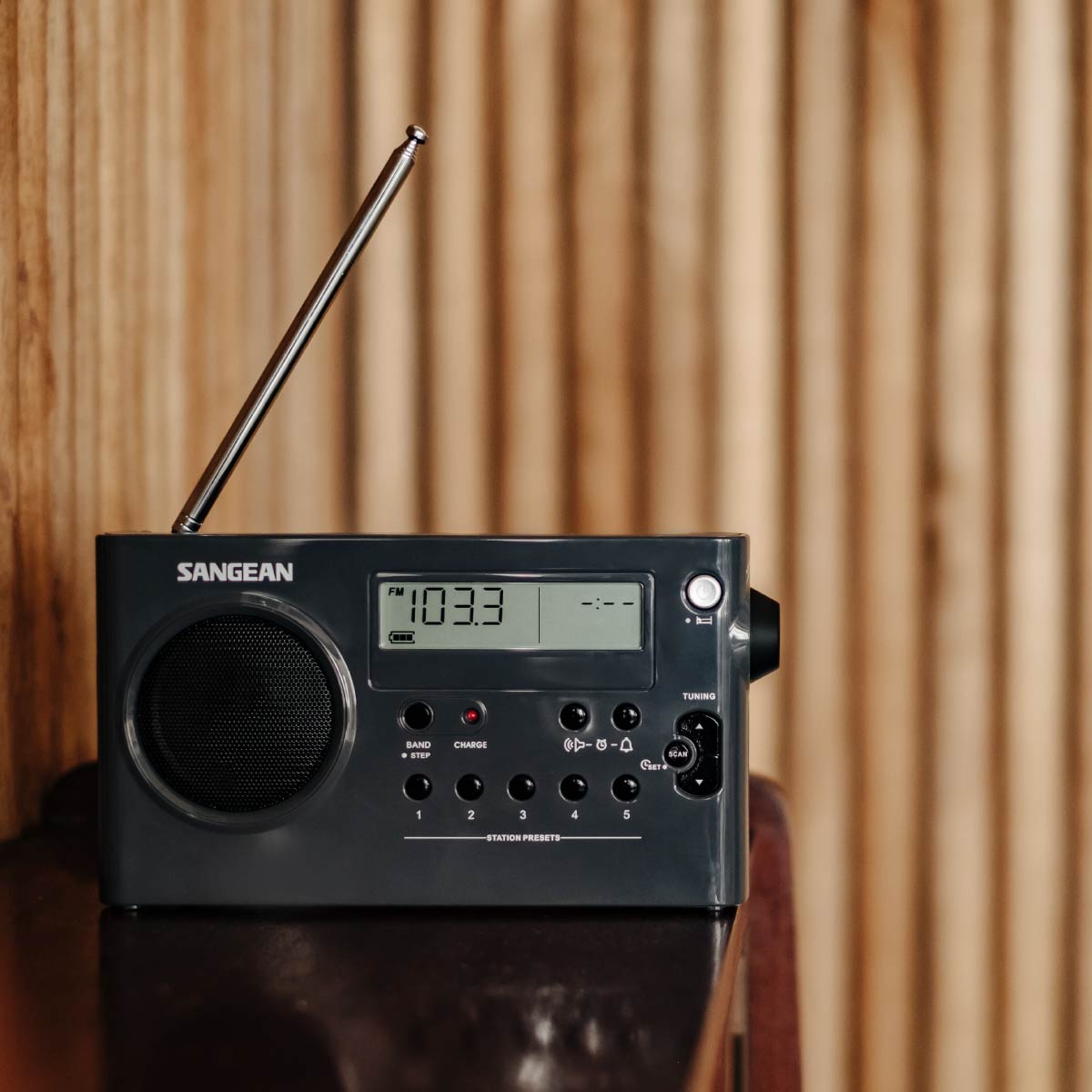 Sangean-FM / AM Compact Digital Tuning Portable Receiver