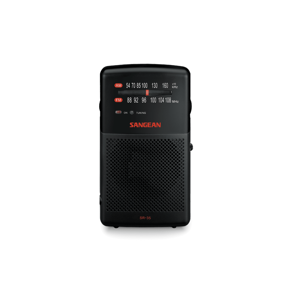 Sangean-FM / AM Hand-Held Receiver with Built-in Speaker