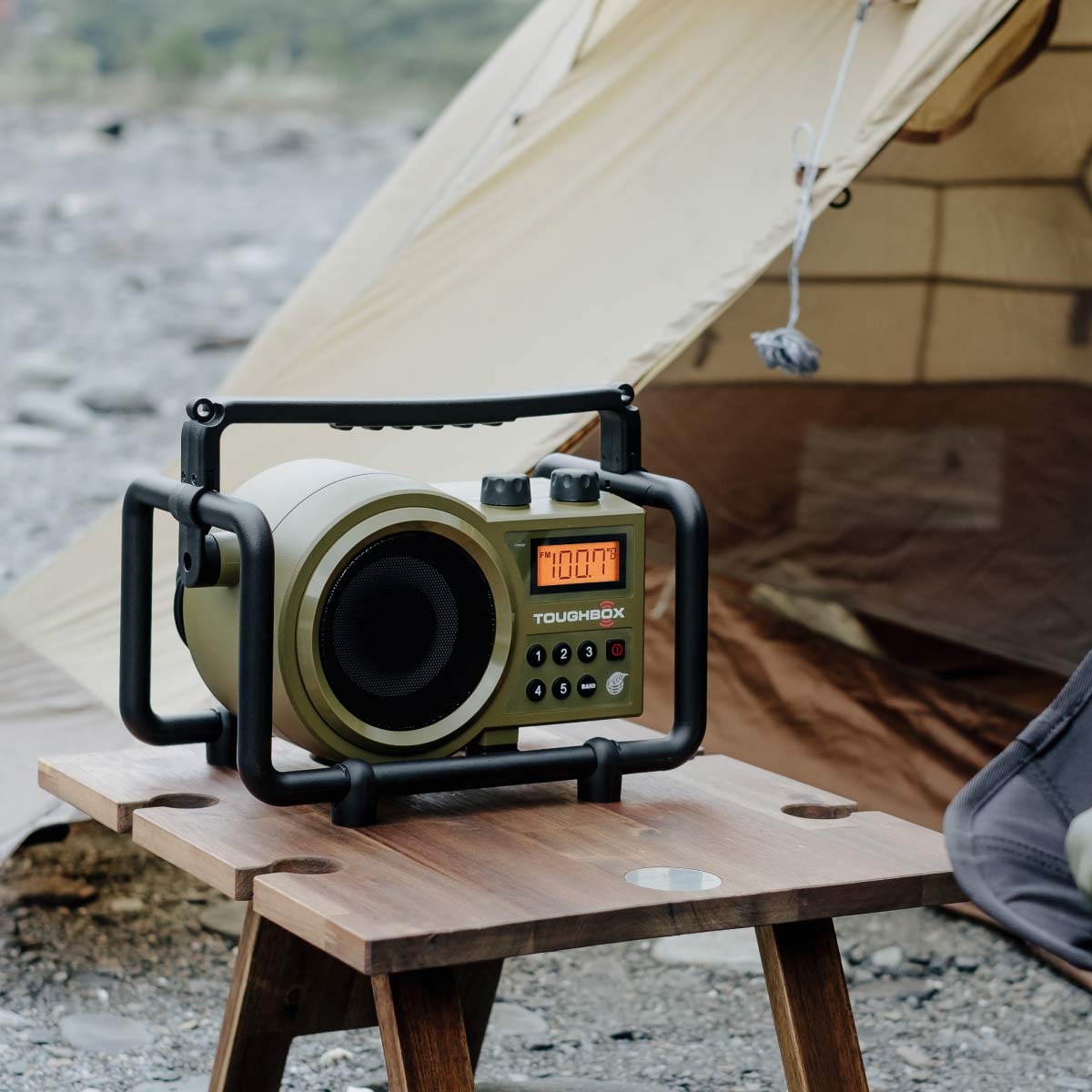 Sangean-FM / AM / AUX-In Ultra Rugged Digital Tuning Radio Receiver