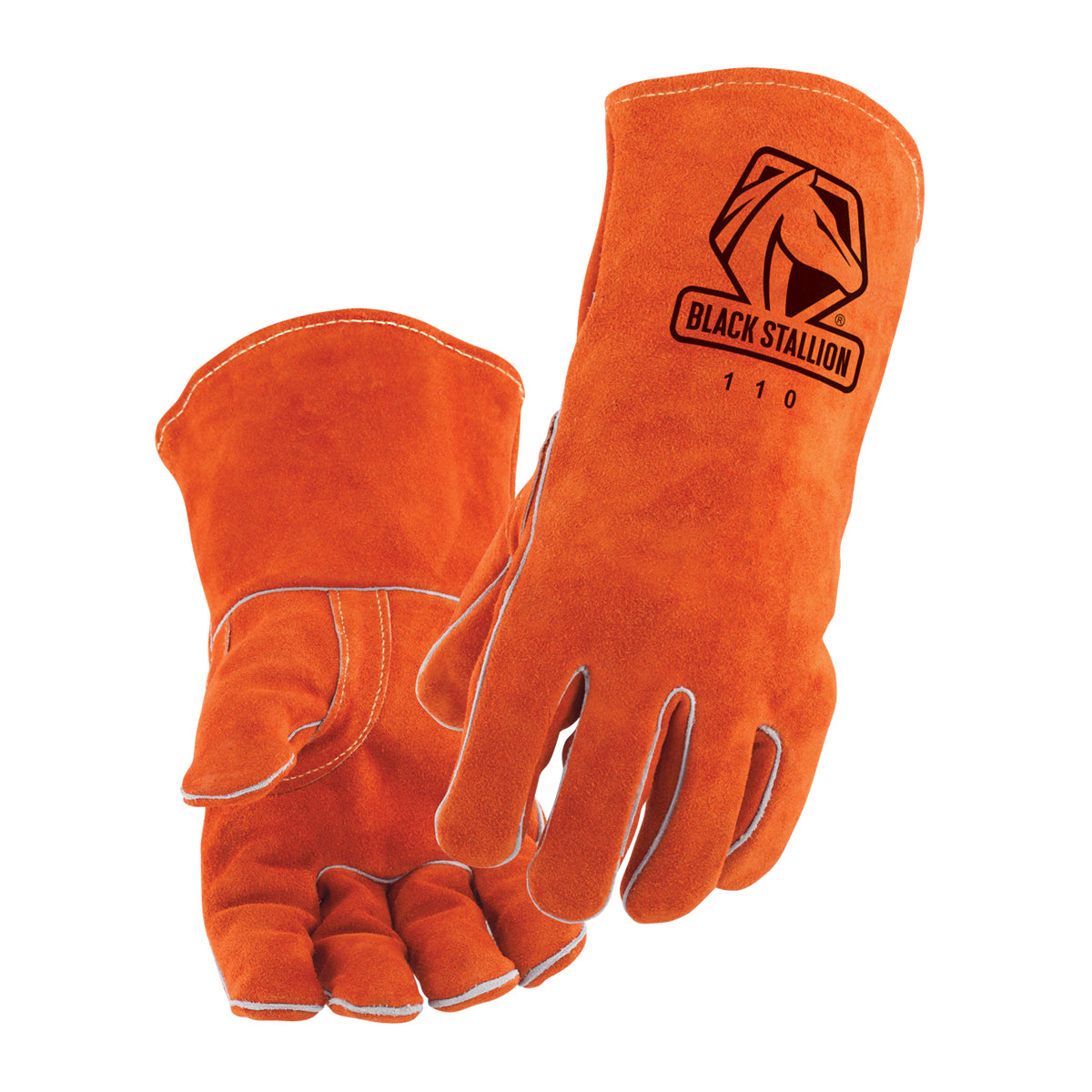 Black Stallion Select Shoulder Split Cowhide Standard Welding Gloves - 110