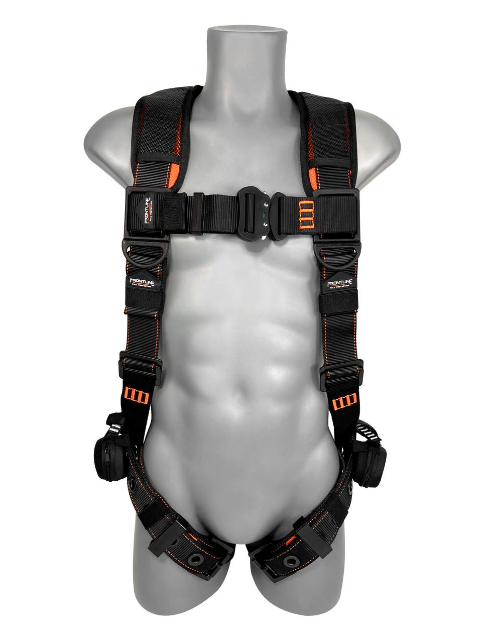 Frontline 110VTB Combat Lite Vest Style Harness with Aluminum Hardware and Suspension Trauma Straps