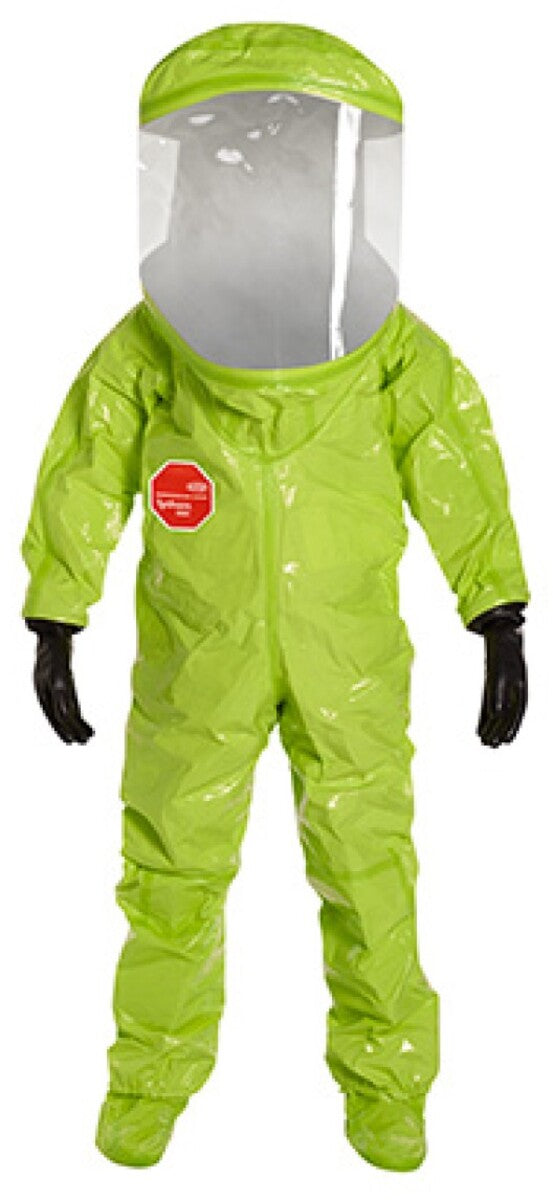 DuPont Yellow Tychem® 10000 28 mil Encapsulated Level A Chemical Protective Suit (With Expanded Back And Rear Entry)