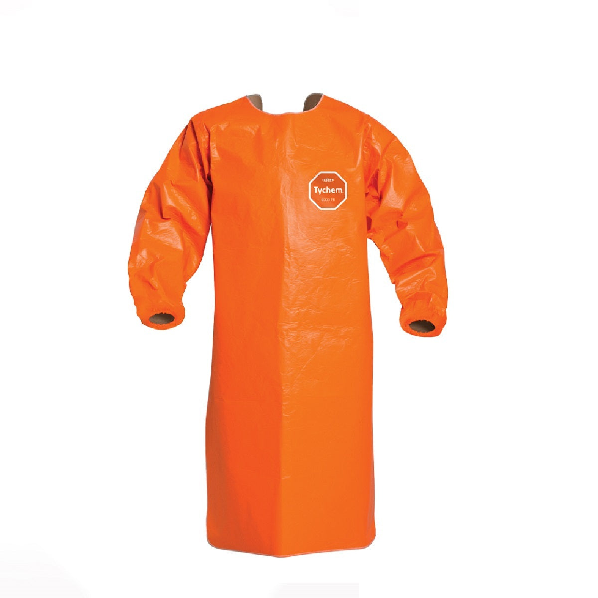 DuPont Orange Tychem® 6000 FR 34 mil Chemical Protection Sleeved Apron (2 Case)