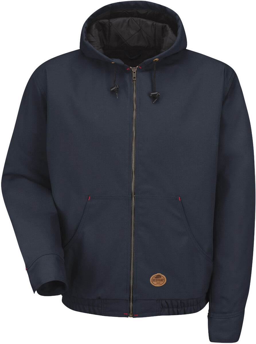 Red Kap Regular Blue Polyester Lined 10 Ounce Polyester Cotton Jacket