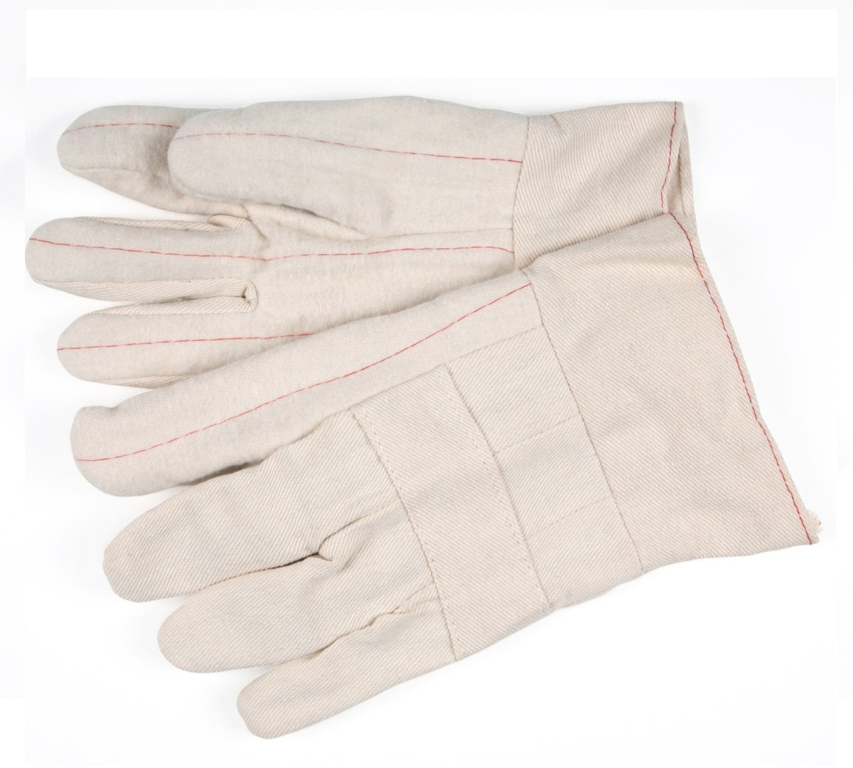 Memphis Gloves Large Natural 28 Ounce Hot Mill Gloves With Band Top Wrist