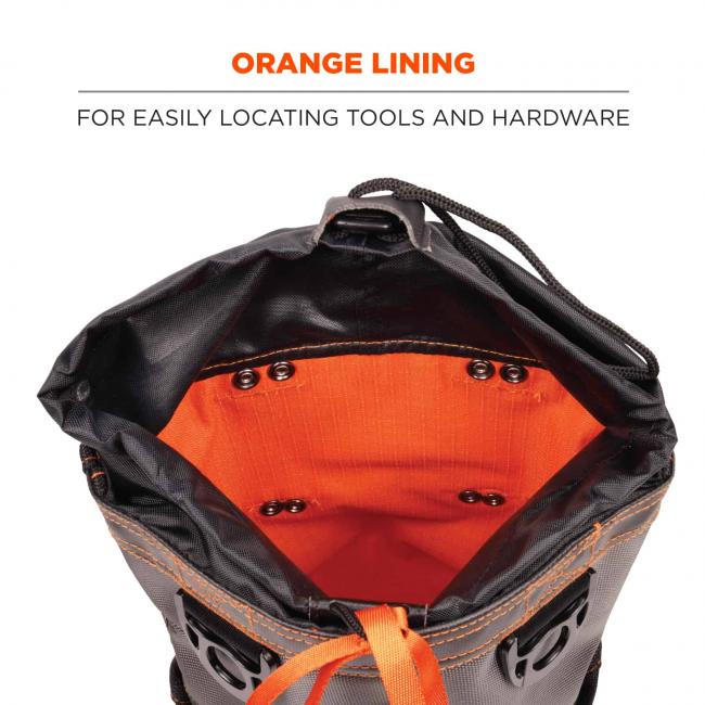 Arsenal 5926 Topped Bolt Bag Tool Pouch - Short, Polyester