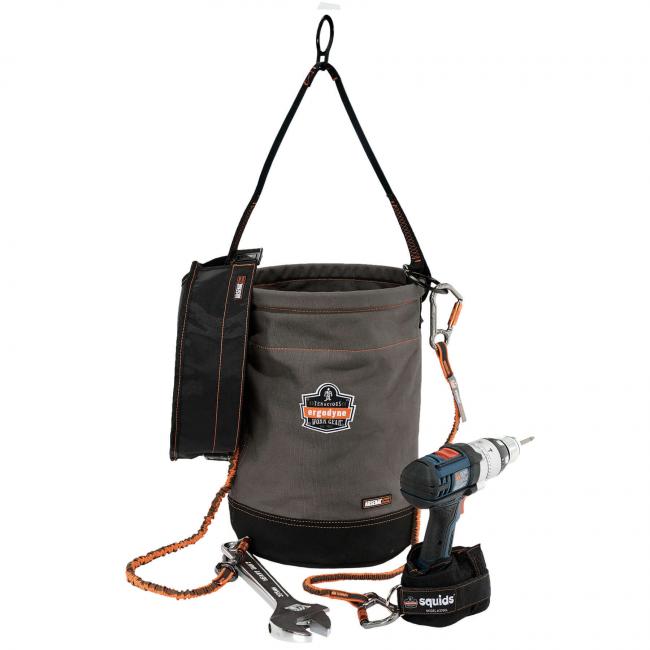 Arsenal 5960T Canvas Hoist Bucket + Top - D-Rings