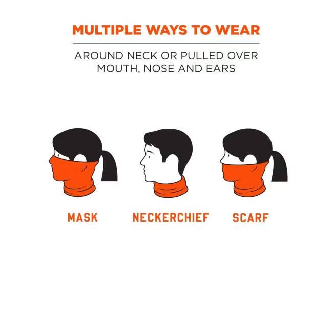 Ergodyne - N-Ferno 6962 FR Neck Gaiter - Dual Compliant, NFPA 70E/NFPA 2112
