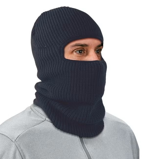 Ergodyne -  N-Ferno 6829 Freezer Balaclava Face Mask - 2-Layer, Acrylic Rib Knit