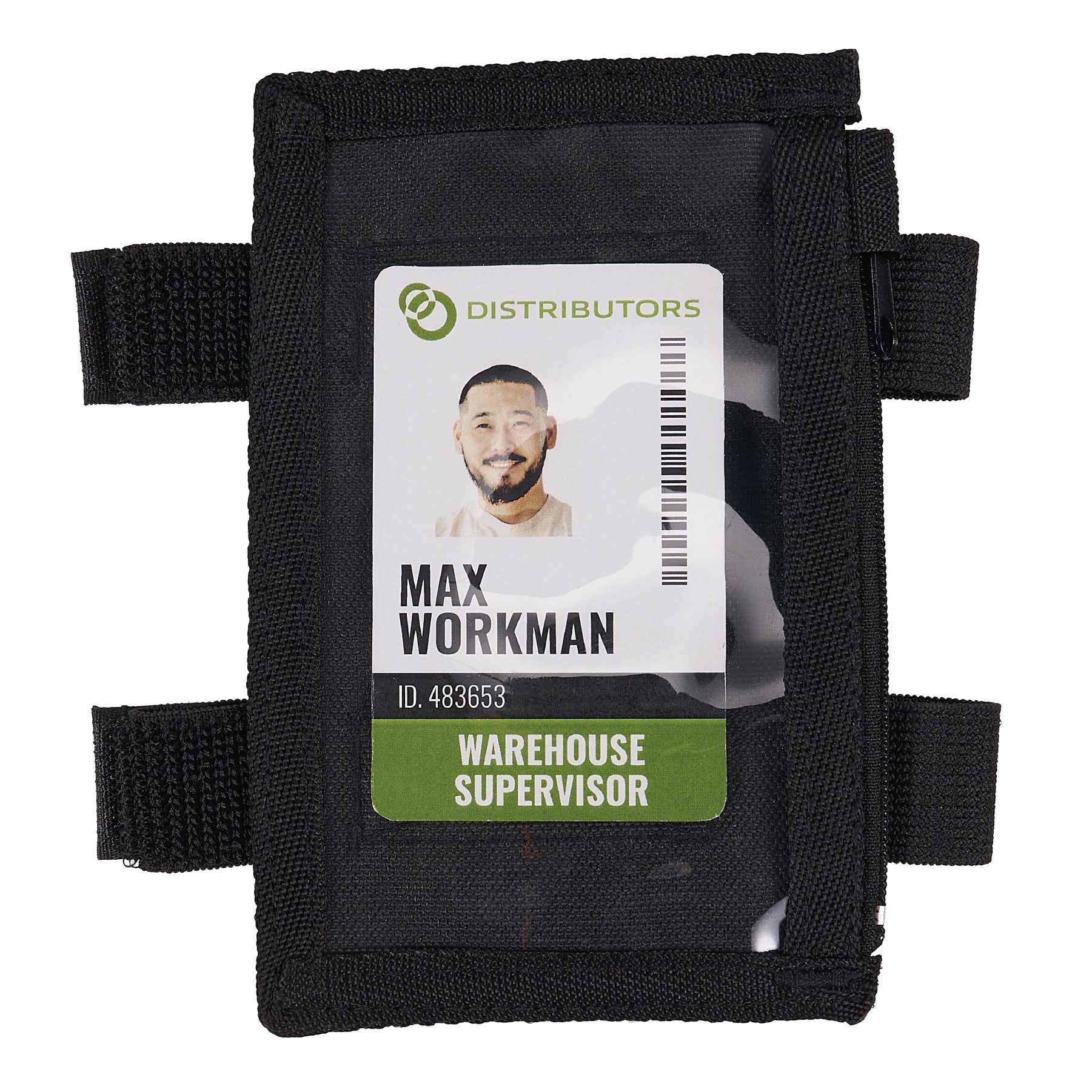 Ergodyne - Squids 3387 Dual Band Arm ID/Badge Holder – Zipper