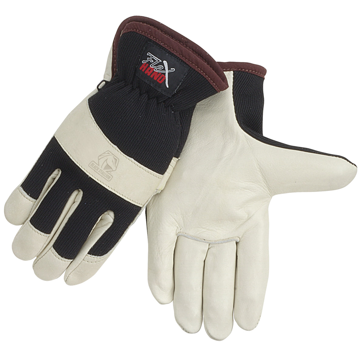 Black Stallion Grain Cowhide Economy Mechanics Glove - 19C