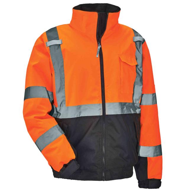 GloWear 8377 Type R Class 3 Quilted Bomber Jacket