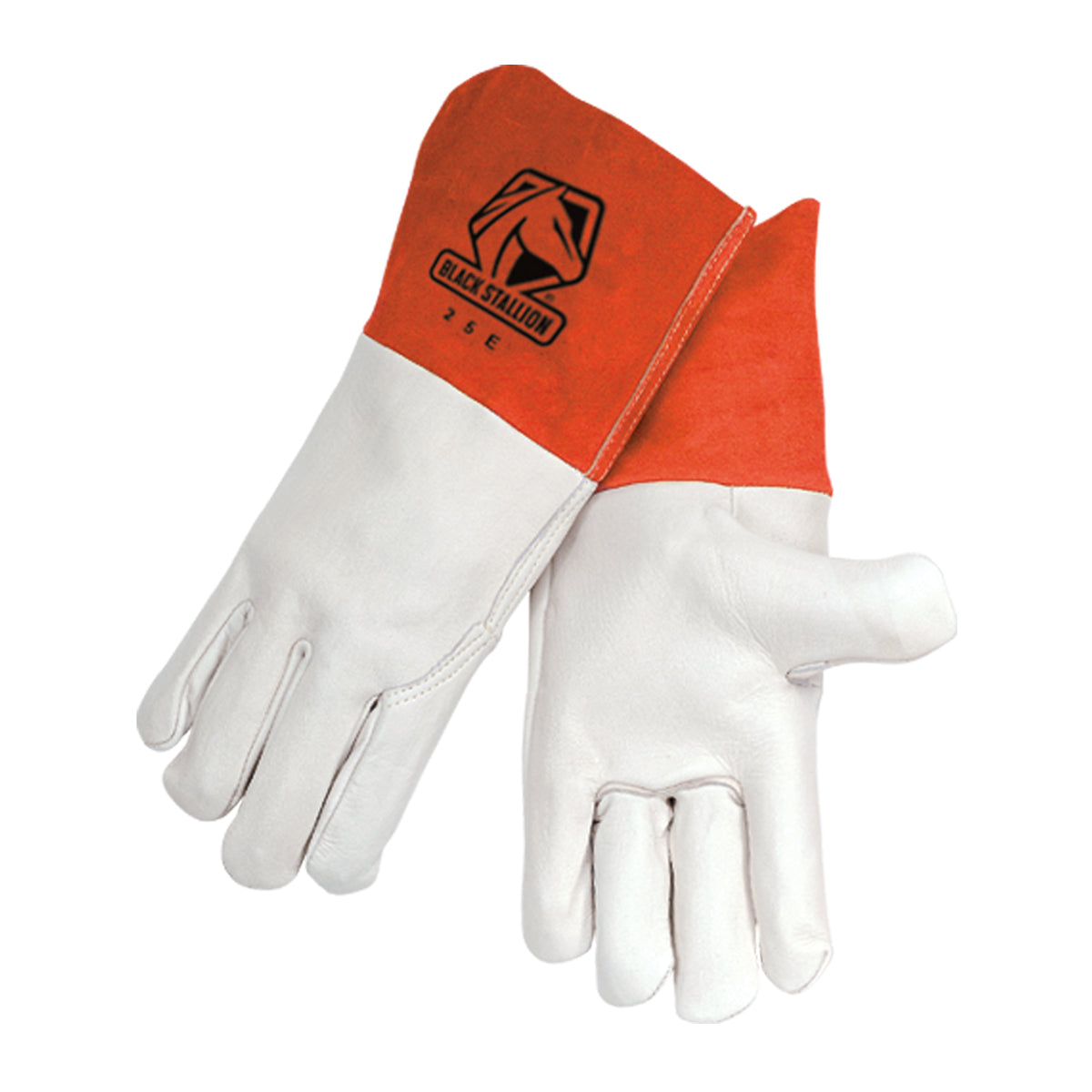 Black Stallion Standard Grain Cowhide MIG Glove - 25E