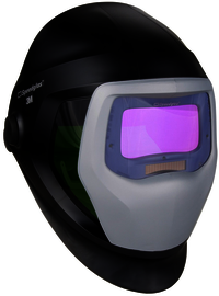 3M Speedglas Black Welding Helmet With 2.1" X 4.2" Variable Shades 5, 8 - 13 Auto Darkening Lens