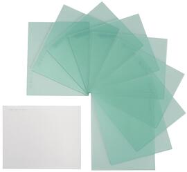 SureWerx Jackson Safety Clear Polycarbonate Gray Matter Internal Safety Plates 10-Pack