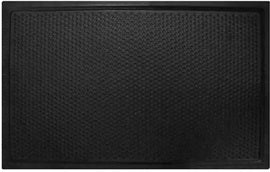 M+A Matting 2' X 3' Black Nitrile Rubber DuraComfort Grip Surface Floor Mat