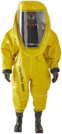 Ansell Yellow AlphaTec® 6500 Model 809 Twin-Layer Fabric Suit