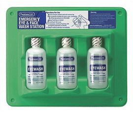 Acme-United Corporation 8 Ounce Triple Bottle First Aid Only® PhysiciansCare™ Eye Wash Station