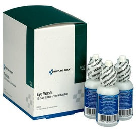 Acme-United Corporation 1 Ounce Bottle First Aid Only® PhysiciansCare™ Eye Wash Solution (12 Bottles Per Box)
