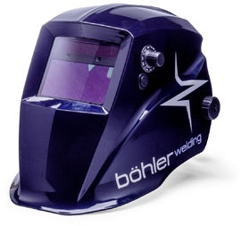 voestalpine Bohler Welding Guardian 50 Blue Welding Helmet With 1.97 x 3.94" Variable Shades 4, 9 - 13 Auto Darkening Lens