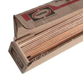 Harris® .050" X 1/8" X 20" BCuP-3 Stay-Silv® Flat Brazing Alloy Filler Metal 5 lb Tube