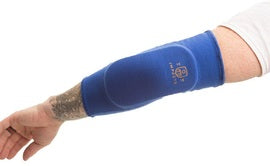 IMPACTO® Blue Polycotton/Lycra Elbow Protector With Memory Foam Padding