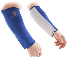 IMPACTO® Blue And White Polycotton/Lycra Forearm Protector