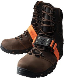 IMPACTO® Black/Orange Plastic/Elastic/Steel Traction Device