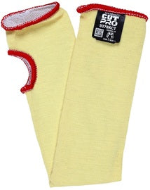 Memphis Glove Yellow Cut Pro® 2 Ply Kevlar Sleeve With Open Closure