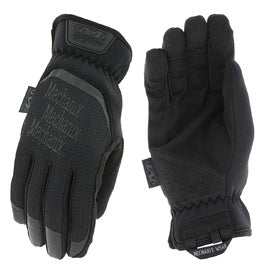 Mechanix Wear® Women's Small Black FastFit® Synthetic Leather And TrekDry® Full Finger Mechanics Gloves With Open Cuff
