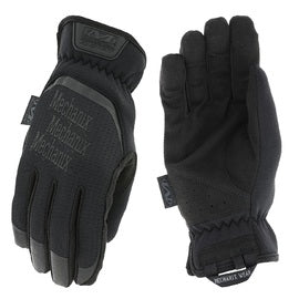Mechanix Wear® Women's Medium Black FastFit® Synthetic Leather And TrekDry® Full Finger Mechanics Gloves With Open Cuff