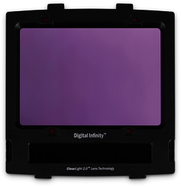 Miller Digital Elite Black Welding Helmet Lens Assembly With 9.2 sq in Variable Shades 3, 5, 8, 13 Auto Darkening Lens
