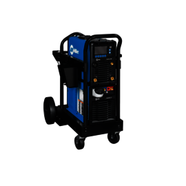 Miller Dynasty 300 TIG Welder With 208 - 600 Input Voltage, 300 Amp Max Output, Pro-Set Technology, Auto-Line Technology, Coolmate 1.3 And Running Cart