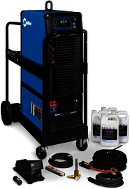 Miller Dynasty 800 TIG Welder With 208 - 600 Input Voltage, 800 Amp Max Output, QuietPulse Noise Reduction, Auto-Line Technology, Runner Cart, Wireless Foot Control And Accessory Package