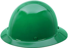 MSA Green Skullgard® Phenolic Full Brim Hard Hat With Pinlock/4 Point Pinlock Suspension