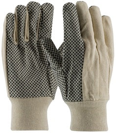 Protective Industrial Products Natural Canvas General Purpose Gloves Knit Wrist