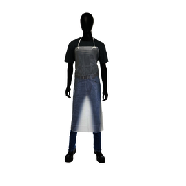 Protective Industrial Products 35"x 45" Clear West Chester 12 mil Vinyl Apron