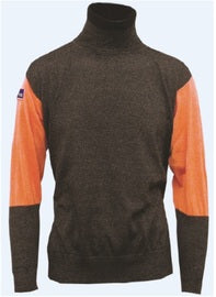 Tuff-N-Lite® Black And Orange High Performance Polyethylene Yarn A5 - A8 ANSI Level Cut Resistant Pullover