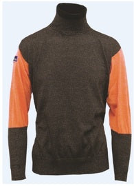 Tuff-N-Lite® Black And Orange High Performance Polyethylene Yarn A5 - A8 ANSI Level Cut Resistant Pullover