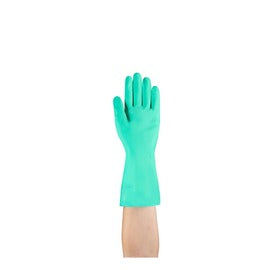 Ansell Green Solvex 37-145 Nitrile Chemical Resistant Gloves