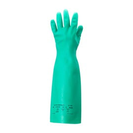 Ansell Green AlphaTec Solvex 37-185 Nitrile Chemical Resistant Gloves