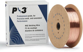 .062" ER70S-3/EM13K RADNOR™ P/3® S-3 Carbon Steel MIG Wire 60 lb 13.88" Spool